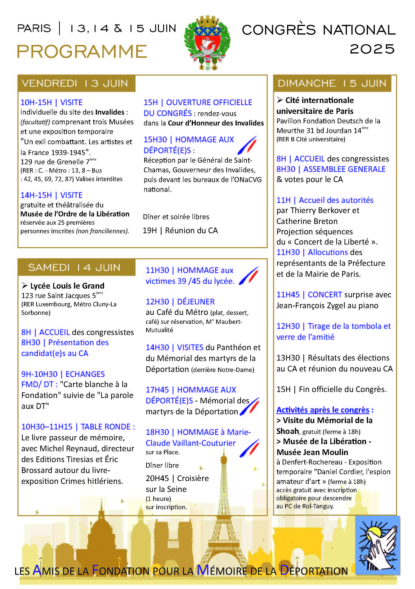 programme ag 2025 Paris